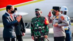 Pangdam III Siliwangi Sambut Kedatangan Presiden RI
