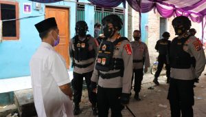 Kapolresta Tangerang Pimpin Patroli Bermotor, Sambangi Cakades Berikan Imbauan Kamtibmas