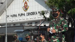 Kodiklatal Gelar Apel Kesiapan Praspa Diktukpa XLI dan Diktukpakat 2021