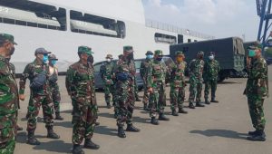 Kodiklatal Kirim Personel dan Material Denmalat Dukung Latopsfib TNI AL