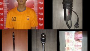 Polsek Cikupa Polresta Tangerang Ringkus Pencuri Kabel Genset Toko Material