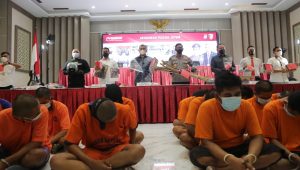Polda Jatim dan Polres Jajaran Amankan 72 Anggota Pesilat Pelaku Kekerasan dan Pengerusakan