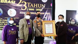 Respons Cepat Tangani Kasus Anak, Kapolresta Tangerang Diberi Penghargaan