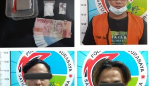 Satresnarkoba Polrestabes Surabaya Kembali Mengamankan 37,54 Gram Narkoba
