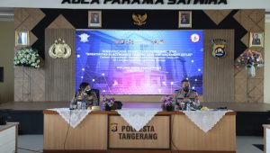 PTIK Laksanakan Penelitian Efektivitas Electronics Traffic Law Enforcement di Polresta Tangerang