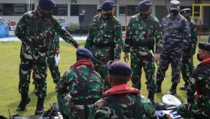 Danpusdikpel Kodiklatal Gelar Apel Kesiapan Lattek Pelayaran Gabungan Wira Jala Yudha XIV/2021 Siswa Pusdikpel