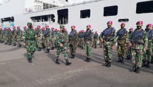 593 Siswa Kodiklatal Laksanakan Lattek Layar Gabungan Wira Jala Yudha XIV/2021