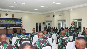 Pasis Dikmapa PK TNI AL Angkatan ke-28 Khusus Tenaga Kesehatan TA 2021 Dapatkan Pembekalan Dankodiklatal