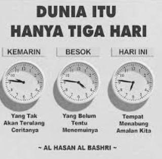 Larangan Menunda-Nunda Dalam Beramal