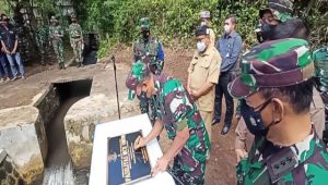 Selesai Tutup Lattek Sea and Jungle Survival Siswa Senerbal, Dankodikopsla Kodiklat TNI AL Resmikan Fasum MCK