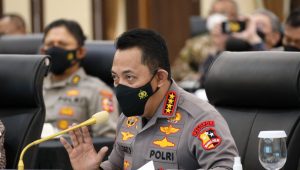Rapat Lintas Sektoral, Kapolri Paparkan Strategi Cegah Lonjakan Covid-19 Saat Nataru