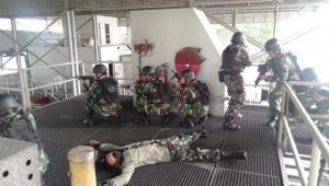 Tingkatkan Kemampuan Siswa Diktukba TNI AL Angkatan LII TA 2021 Pusdikbanmin Kodiklat TNI AL Lattek VBSS