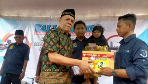 Media Hallo Jatim Gendong Ratusan Anak Yatim Dalam Ultahnya