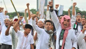 Polisi Antisipasi Reuni 212 di Patung Kuda Jakarta