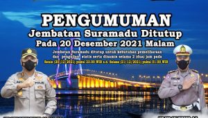 Besok Jembatan Suramadu Akan Ditutup Sementara