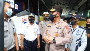 Kapolres Mojokerto Cek Terminal Kertajaya