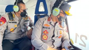 Jelang Nataru, Kapolda Jatim Patroli Udara pantau arus lalin wilayah Jatim