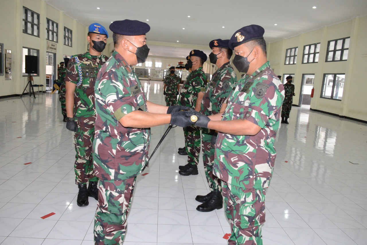 Jabatan Wadan Kodikdukum dan Komandan Pusdiktek Kodiklat TNI AL Diserah Terimakan