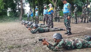 Kemampuan Menembak Pistol Wajib dimiliki Siswa Pusdikpomal Kodiklatat TNI AL