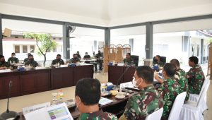 Dankodiklat TNI AL Terima Paparan Juknis Dukungan Pomal dan Kesehatan Rumah Sakit