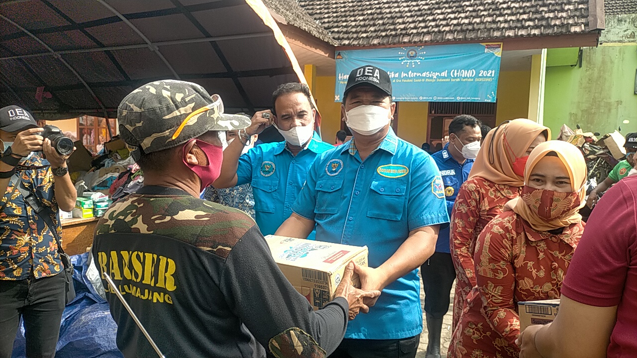 BNN Provinsi Jatim Terjun Langsung ke Lokasi Bencana Semeru