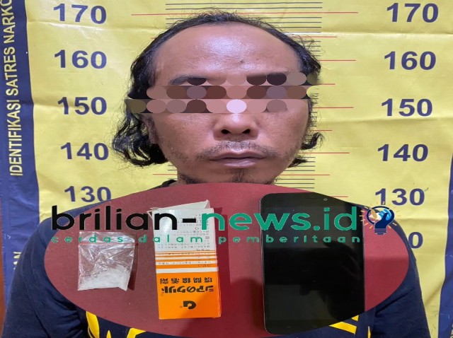 Satresnarkoba Polres Pasuruan Berhasil Bekuk Pengedar Sabu di Desa Winong