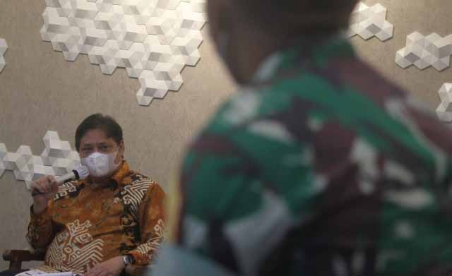 Menko Airlangga Berikan Pembekalan