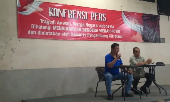 Bendera Indonesia Di halangi Dan Dilarang berkibar Oleh Oknum Satpam Di Wilayah CitraLand
