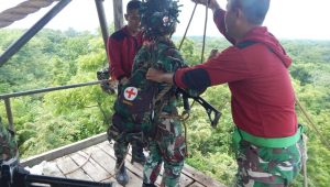 Siawa Pusdikes Kodiklat TNI AL Asah Keahlian di Puslatpur Karang Tekok