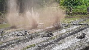 Siswa Dikko Marinir TNI AL Latihan Dopper