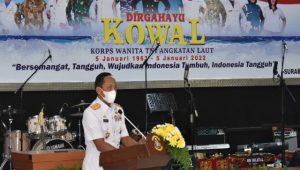 Dankodiklat TNI AL Pimpin Tasyakuran HUT Kowal Ke-59 Wilayah Surabaya