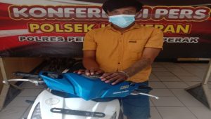 Kasihan !! Maling Ini Belum Menikmati Hasil Keburu Ditangkap Polisi