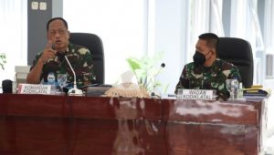 Dankodiklat TNI AL Terima Paparan Rencana Empat Kegiatan Lattek Siswa