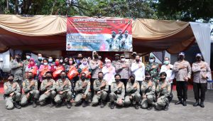 Kapolres Situbondo Bersama Forkopimda Situbondo Mendampingi Tim Pusdik Brimob Lemdiklat Polri