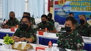 Prajurit Kodiklatal Selesai Ikuti Rekonsiliasi Internal DIPA Satker UO TNI AL Secara Virtual