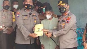 Kapolres Nganjuk Beri Bantuan Usaha untuk Mantan Pasien ODGJ