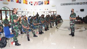 Prajurit Kodikopsla Kodiklat TNI AL Dapatkan Sosialisasi Reformasi Birokrasi