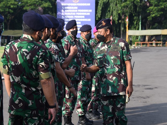 Apel Khusus, Dankodiklat TNI AL Gelar Exit Briefing
