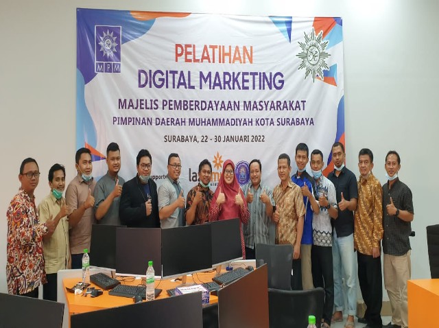 SMK Muhammadiyah 1 Surabaya Kolaborasi Dengan MPM Adakan Workshop Digital Marketing Untuk UMKM