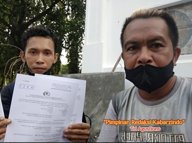 Atas Dasar Kemanusian Pimpinan Media KabarZindo Sidoarjo Membantu Orang Terlantar (OT) Asal Sulawesi Tenggara