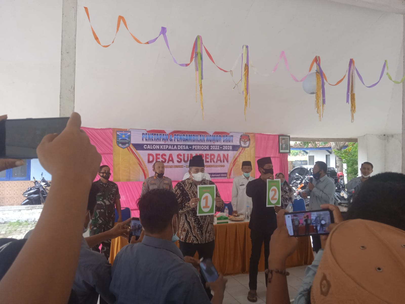 Koramil Besuk Pantau Tahapan Pilkades