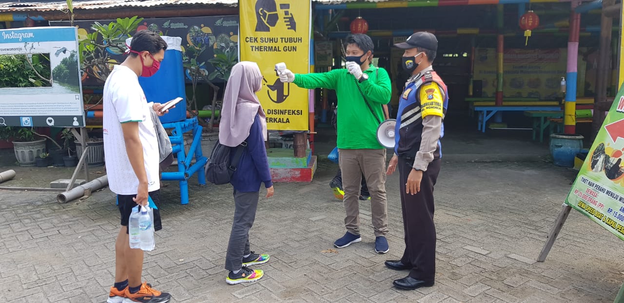 Destinasi Ekowisata Mangrove Wonorejo, Tetap Buka Dengan Prokes Yang Ketat