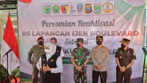 Tingkatkan Penanganan Covid-19, Forkopimda Jatim Cek lokasi Isoter dan RS lapangan di Malang Raya