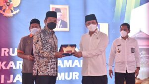 Kapolres Lamongan Dampingi Kepala BNPT Resmikan RUSUN Yayasan Lingkar Perdamian