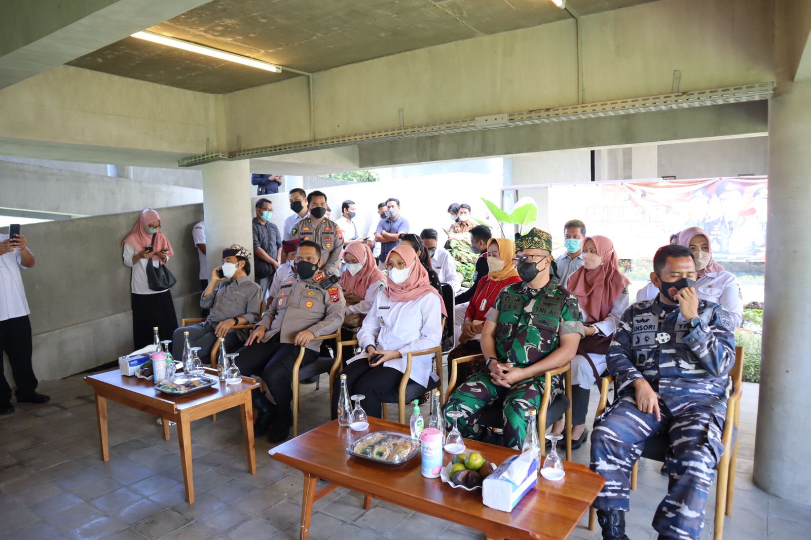 Polresta Banyuwangi Melaksanakan Arahan Kapolri Tingkatkan Akselerasi Vaksinasi