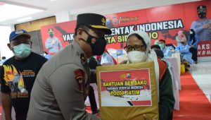 Wakapolda Jatim di Sidoarjo Ikuti Zoom Meeting Presiden, Terkait Percepatan Vaksinasi
