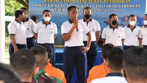 Komandan Kodiklatal Sambangi Sekolah Penerbangan TNI AL dan Puslatdiksarmil