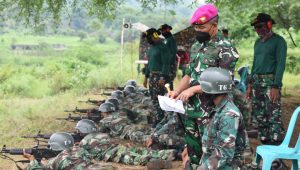 Dankodiklatal Inspeksi Sarana Prasaran Pendidikan Pusdikif Grati