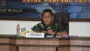 Wadan Kodiklatal Beri Pengarahan Personel Satgas Satdik