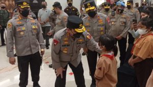 Kunker Wakapolri dan Irwasum di Jatim. Wakapolri: Terima kasih di Jawa Timur Vaksinasi Anak Sudah Sangat Baik